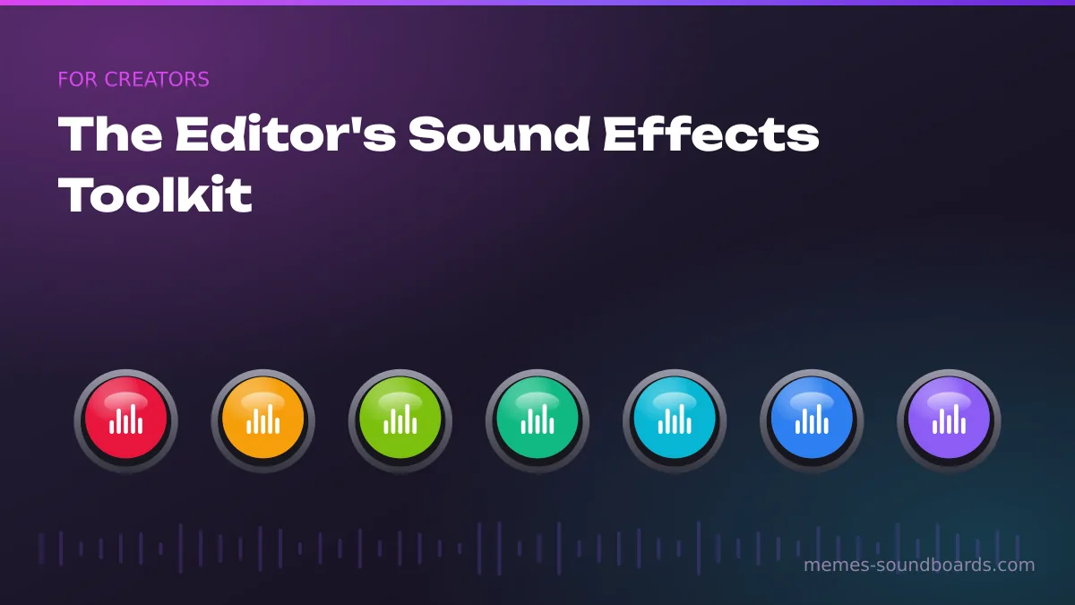 SoundButtons for content creators — downloading meme sound effects for video editing