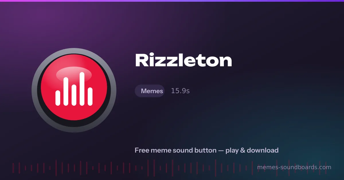 Rizzleton sound button — play and download the Rizzleton meme sound free Rizzleton sound button — play and download the Rizzleton meme sound free